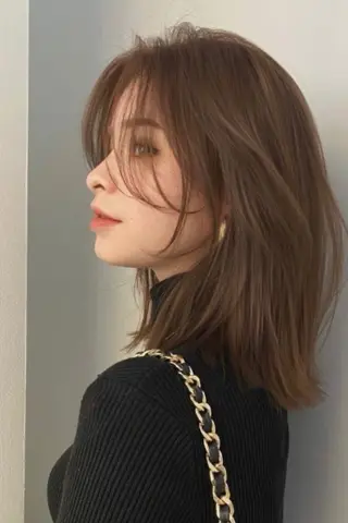 ミディアム カラー パーマ Bonheur  KAWANISHI所属・ノンダメージ 🥑mikubanのヘアスタイル