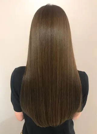 セミロング カラー RIYA❤︎ Aujuaソムリエのヘアスタイル