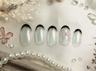 ミディアム プティリボン 武蔵小金井店のネイルデザイン