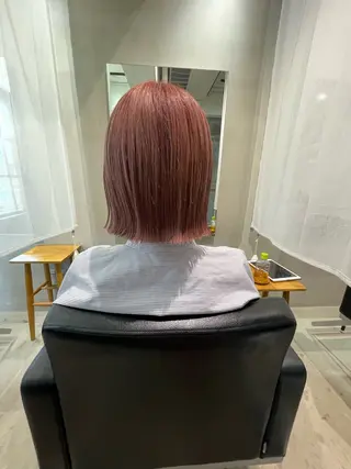 ミディアム カラー 'ele 🦄堀内佑茉のヘアスタイル