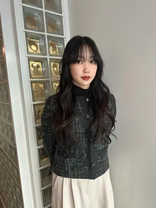 ロング ボブ/似合わせ レイヤーcocomoのヘアスタイル