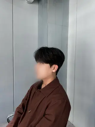 パーマ メンズ 梅田/パーマ/ 韓国メンズヘア/ハタのヘアスタイル