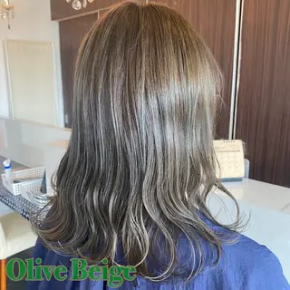 セミロング カラー SOURCE天王店 🖤Cocoroのヘアスタイル