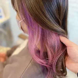 セミロング カラー ヘアケアサロン MAIN[メイン]のヘアスタイル