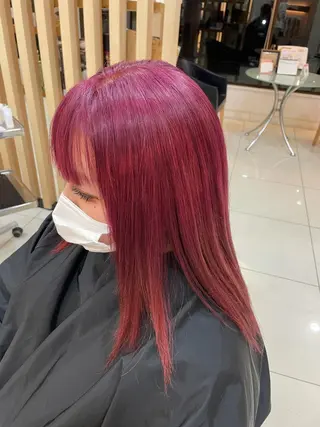 カラー 小濵 美月のヘアスタイル