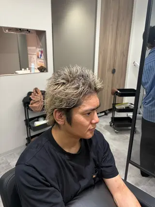 メンズ Nail &Beauty by UNO伊勢原所属・COCO .のヘアスタイル