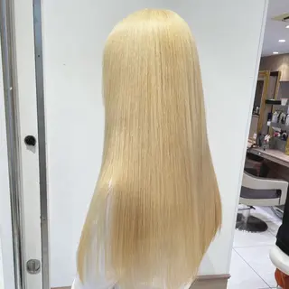 カラー 長尾菜々美🐰 ／ハイトーンカラーのヘアスタイル