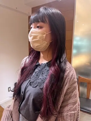 ロング カラー 高橋 さくらのヘアスタイル