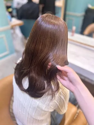 ミディアム カラー Lond   partir所属・大宮🩶韓国ヘア🩶 ‪ふうなのヘアスタイル