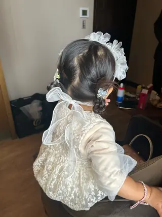 キッズ DOULAQ所属・AKO .のヘアスタイル