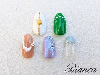 ネイル Bianca栄店 みさとのネイルデザイン
