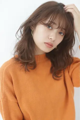 セミロング カラー SALOWIN調布店所属・ツヤ髪師 kichiのヘアスタイル