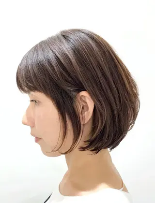 ショート カラー パーマ salon m ni サロンマーニ所属・久保田 一のヘアスタイル