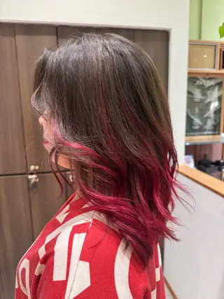 セミロング カラー 🌻井上 マリー🌻のヘアスタイル