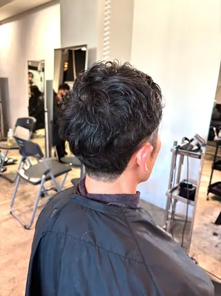 メンズ たなかあゆ✨ALBU MACADEMY渋谷のヘアスタイル