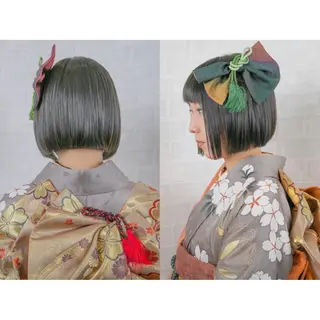 ショート ヘアアレンジ 久保田 茜のヘアスタイル