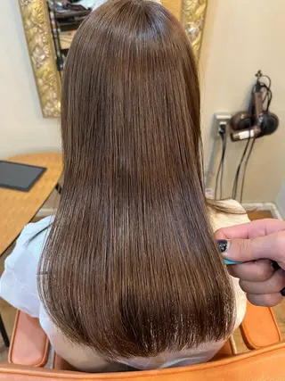 ロング ⚪️髪質改善 縮毛 店長 コウ⚪️のヘアスタイル