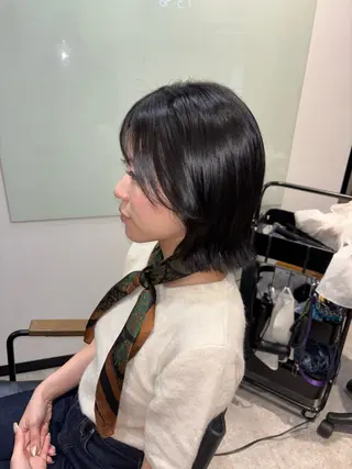 ミディアム LOG/所属・なりたいを叶えます！ 出口 紗依のヘアスタイル