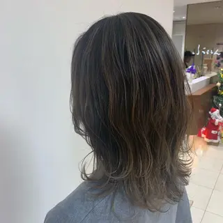 ミディアム カラー ヘアアレンジ 【Sweep】おじま のぞみのヘアスタイル