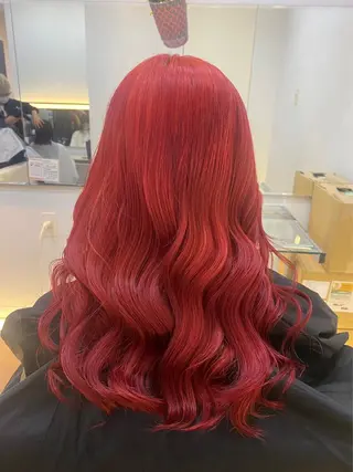 カラー AXIS 相模原店所属・うる艶＆縮毛矯正 ⟡.·小林理菜⟡.·のヘアスタイル