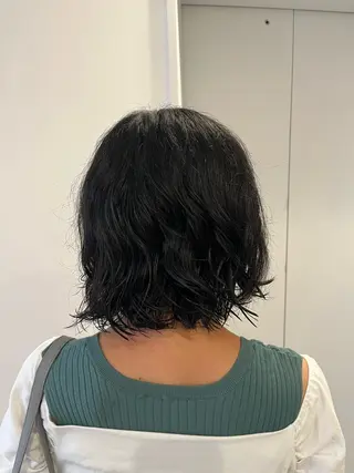 パーマ films所属・AYA/films 韓国/レイヤー／ボブのヘアスタイル