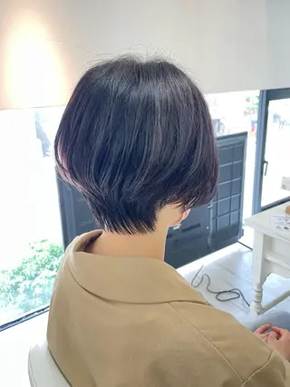 ショート 新籾 尚哉のヘアスタイル