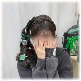 ヘアアレンジ 秋葉原コットン所属・ヘアセット 🤍AIRA🤍のヘアスタイル