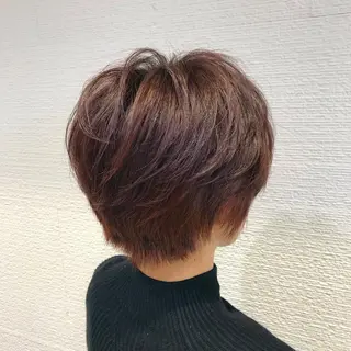 ショート カラー 【メンズ縮毛矯正】 田中秀斗のヘアスタイル
