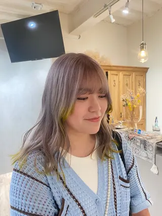 ロング カラー Ly a jitto  【リーアジット】所属・maho🦋🫧 Ly a jittoのヘアスタイル