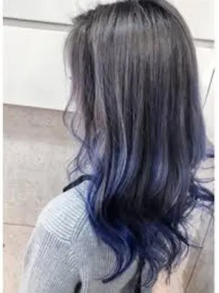 セミロング カラー 大熊 智也のヘアスタイル