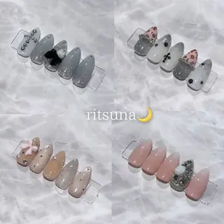 ネイル ritsuna🌙 nail堺筋本町のネイルデザイン