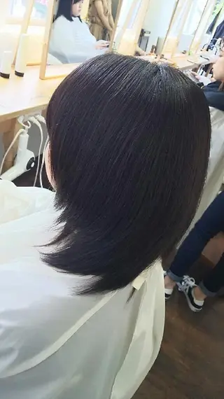 ミディアム パーマ こだしま   みなのヘアスタイル