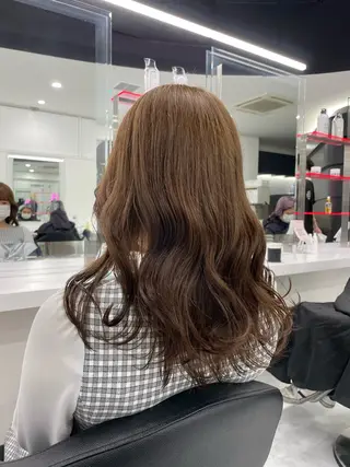 ロング 💍大人デザイン /ハイトーン♡リクトのヘアスタイル