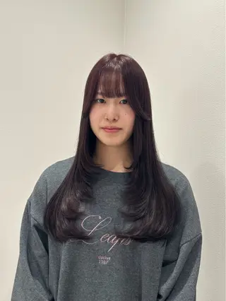 ロング 大人レイヤー/艶美髪 🇺🇸TOMONAのヘアスタイル