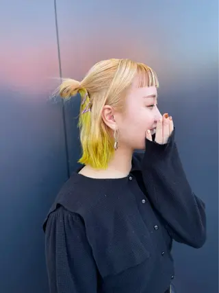 ミディアム ちほ /ボブスタイルのヘアスタイル