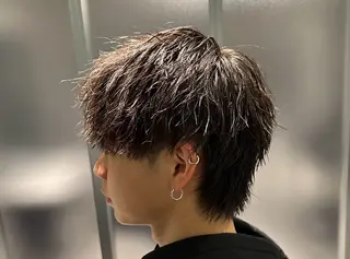 パーマ メンズ REGNO by GLANZ所属・上猶 大颯のヘアスタイル