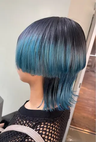 ミディアム カラー オーストヘアー ミコ所属・岩谷/ブリーチ 🫧透明感カラーのヘアスタイル