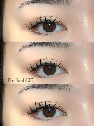 マツエク・マツパ 🫧飛山琉桜/二条 ネイルアート/束感のマツエク・マツパデザイン