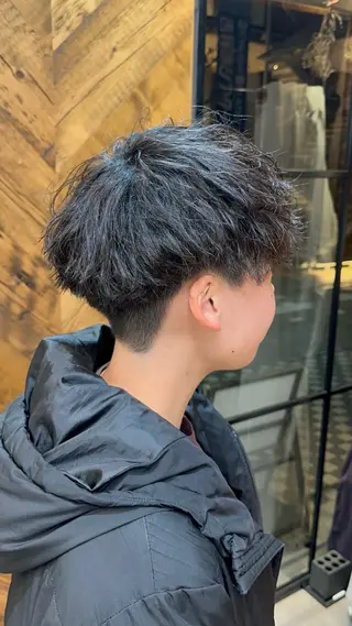 パーマ メンズ 【gemini店長】 メンズ特化中野稜平のヘアスタイル