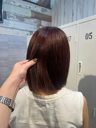 カラー 中村 日向のヘアスタイル