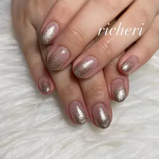 ミディアム ネイル richeri beautyのネイルデザイン