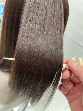 ミディアム 金森 斗夢のヘアスタイル