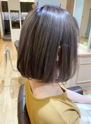 ショート カラー 柳 雄輝のヘアスタイル