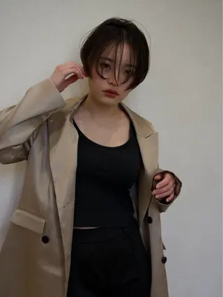 ショート keshiki🦋 Nanaのヘアスタイル