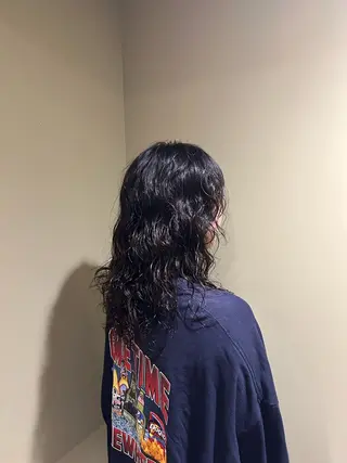 ロング パーマ 🌷下野 莉果/ボブ /パーマ/メンズ🌷のヘアスタイル