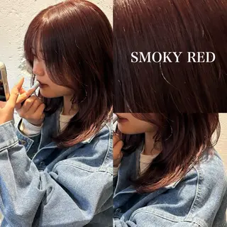 カラー 🩵透明感カラー/ 暗髪/YUNA🩵のヘアスタイル