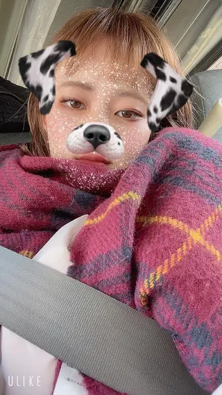 ミディアム カラー なつき/艶ピンク/ girly hairのヘアスタイル