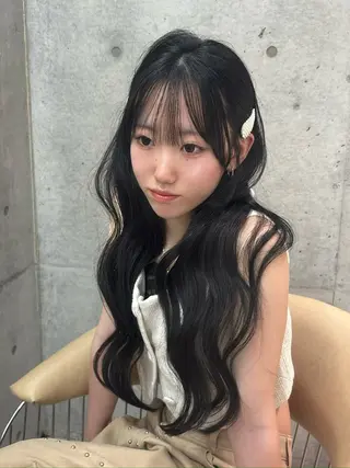 ロング カラー toco.⋆𝜗𝜚 /  天神美容師のヘアスタイル