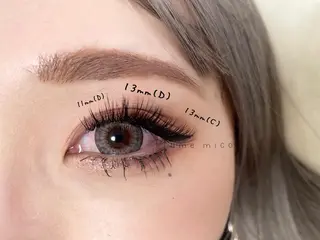 マツエク・マツパ Plume micoのマツエク・マツパデザイン