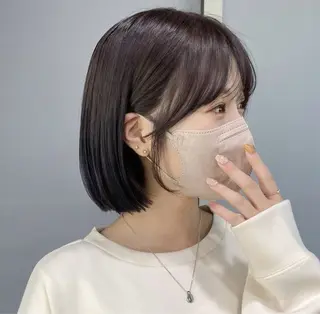 ショート レイヤー/顔周り/ 韓国ヘア🤍フウカのヘアスタイル